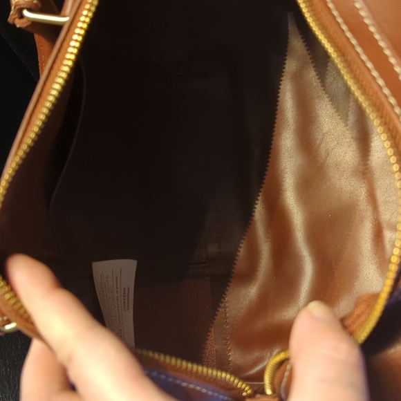 Roots vegetable tanned leather satchel - Picture 6 of 6